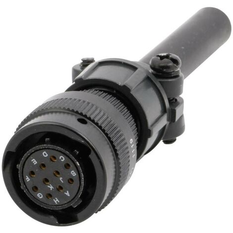 Amphenol 62IN 16A 14 19S/8A Connettore circolare Presa dritta Serie (connettore circolare): 62IN Tot poli: 19 1 pz. (1/2)