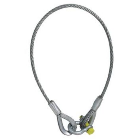 Eurolite 1000x10mm m.Schäkel bis400kg Fune di sicurezza (1/2)