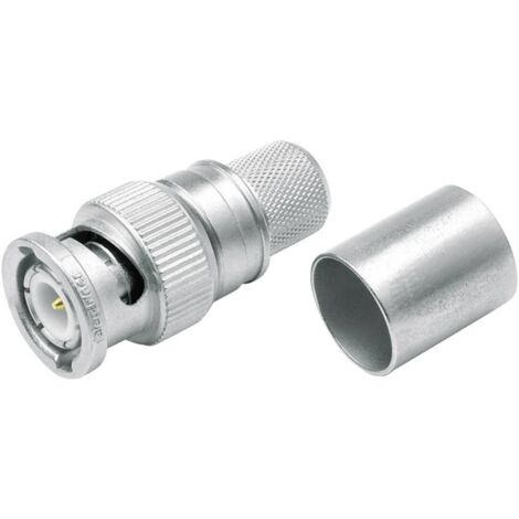 Telegärtner J01000A0059 J01000A0059 Connettore BNC Spina dritta 50 Ω 1 pz. (1/5)