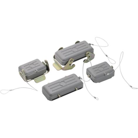 Coperchio di protezione con 4 bulloni per incasso, a zoccolo, connettore, cordoncino con capicorda serie H-B 16 H-B 16 (1/2)