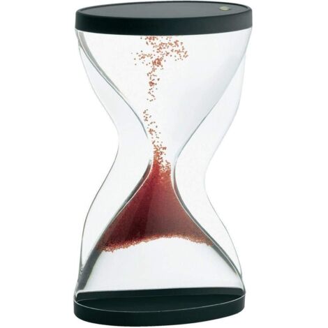 Clessidra TFA Dostmann 18.6004.05 Acrilico trasparente, Rosso, Nero