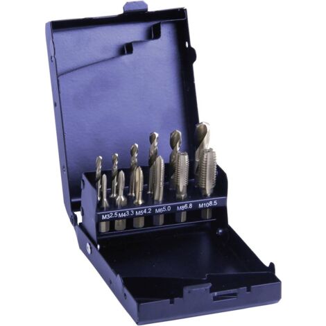Set Maschi a Mano M DIN 352 HSS - Kit 3 Pezzi Professionale Rettificato