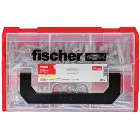 Fischer FixTainer SX, Valigetta 210 Tasselli per…