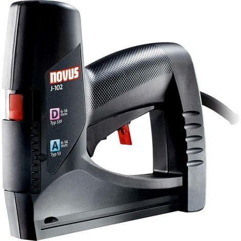 Novus J 102 Dual Power 031 0354 Graffettatrice Elettrica Tipo Graffette Tipo 53 Tipo 53f Lunghezza Graffette 6 14 Mm