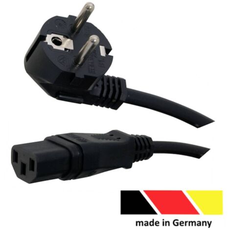 Cavo IEC HAWA 1008234 Nero 5.00 m (1/2)
