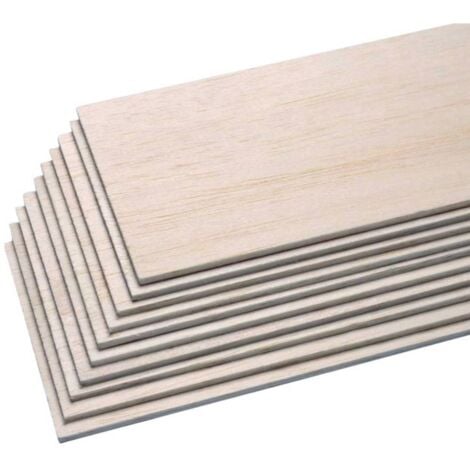 Pichler C6438 Tavoletta di balsa (L x L x A) 1000 x 100 x 0.8 mm 10 pz.