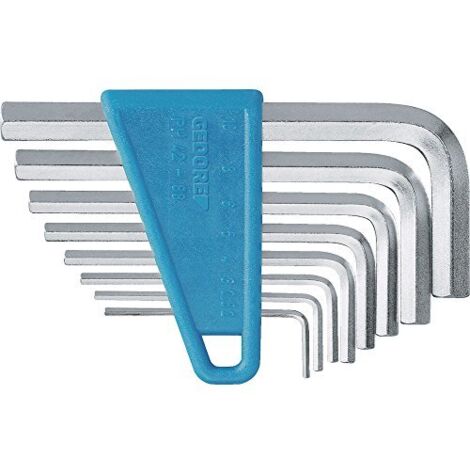 Gedore 6352000 Brugola interna Kit di chiavi a brugola 2 mm, 2.5 mm, 3 mm, 4 mm, 5 mm, 6 mm, 8 mm, 10 mm 8 parti (1/3)
