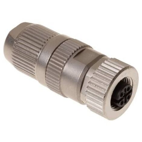 Harting 21 03 221 2405 Connettore non confezionato per sensore o attuatore M12 Presa dritta Numero di poli: 4 1 pz. (1/2)