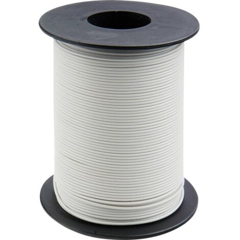 DONAU MATASSA DI FILO 100 MT COLORE BIANCO DIAM. 0,14 MM² (18 X 0,1 MM) 119-15 (1/2)
