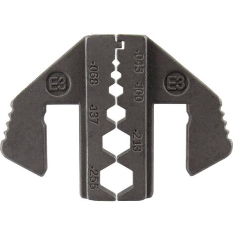 TOOLCRAFT PLE-0E3 Matrici di crimpaggio Adatto per tipo di cavo: RG58, RG59, RG62, RG174 Adatto per marchio (Pinze): TO