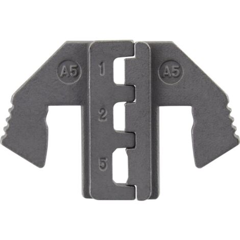 TOOLCRAFT PLE-0A5 Matrici di crimpaggio Matrice di crimpaggio per capicorda con guaina termoretraibile Adatto per march (1/3)
