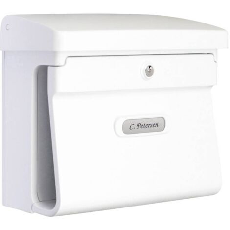Burg Wächter 12590 BREMEN 885 W Cassetta della posta Plastica Bianco Serratura a chiave (1/5)