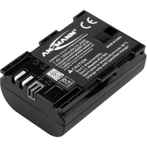 Ansmann A-Can LPE6 Batteria ricaricabile fotocamera sostituisce la