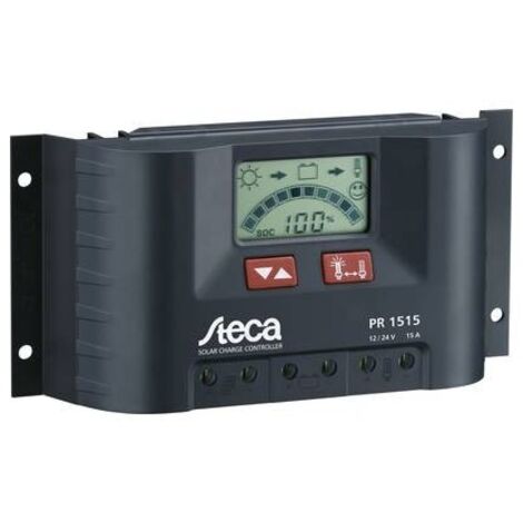 Steca PR 1515 Regolatore di carica PWM 12 V, 24 V 15 A