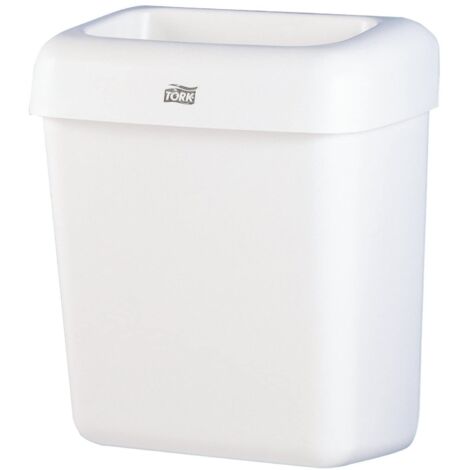 TORK System B2 226100 Bidone della spazzatura 20 l Plastica (L x A x P) 322 x 430 x 205 mm Bianco 1 pz. (1/4)