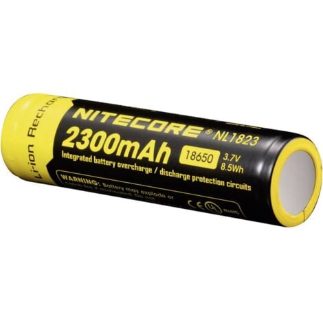 NiteCore NL183 Batteria ricaricabile speciale 18650 Li-Ion 3.7 V 2300 mAh