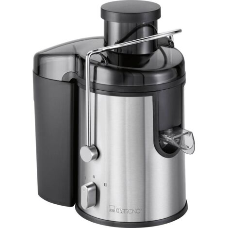 Clatronic Centrifuga AE3666 400 W Nero, acciaio inox Uscita del succo diretta