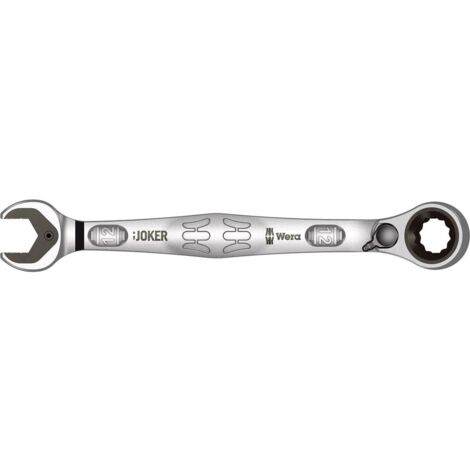 Chiave a bussola a cricchetto Joker SW 12mm lunghezza 171mm, reversibile, anelli a 15 gradi