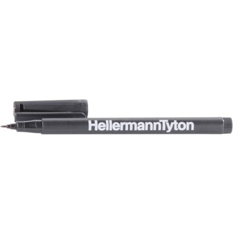 Hellermann Tyton 500 50820 Marcatore permanente nero 2 pezzi (1/2)
