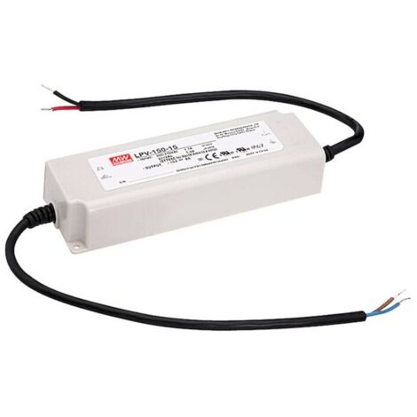 Mean Well LPV-150-24 Trasformatore per LED Tensione costante 151 W 0 - 6.3 A 24 V/DC non dimmerabile, Protezione sovrac