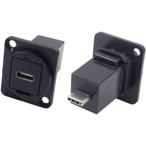 Adattatore USB 3.0 Femmina/Femmina Da Incasso Cliff CP30205N - Montaggio A Pannello - 3