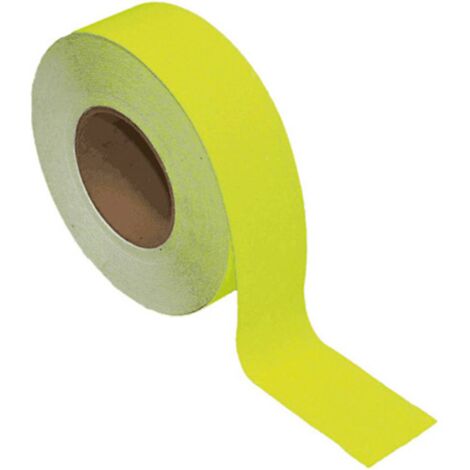 B-SAFETY AR201050 Rivestimento antiscivolo universale Giallo (fluorescente) (L x L) 18.3 m x 50 mm (1/2)