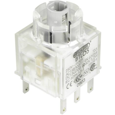 Schlegel BTLO5 Elemento di contatto con portalampada 2 NC Momentaneo 250 V 1 pz. (1/2)