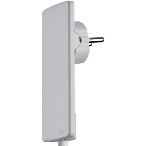 EVOline 1510.0000.0300 Spina piatta di sicurezza Plastica con espulsore 230 V Bianco IP20
