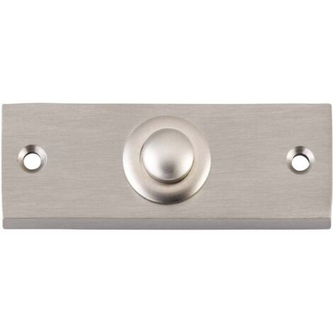 Heidemann 70402 Tasto per campanello 1 parte Nickel 24 V/1 A