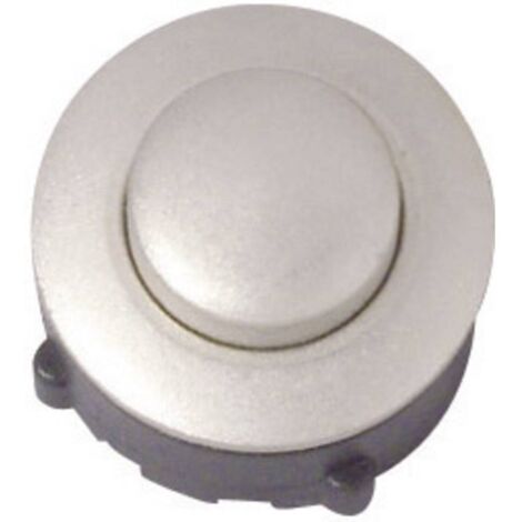Heidemann 70094 Tasto per campanello 1 parte Nickel 24 V/1 A