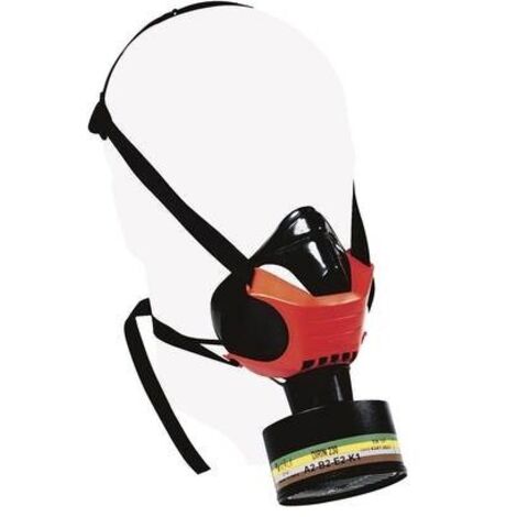 Ekastu Polimask Alfa 466 620 Respiratore a semimaschera senza filtro EN 140, EN 148-1 DIN 140, DIN 148-1