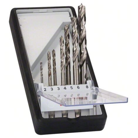 Bosch Accessori - Set da 7 punte da trapano per legno 2607019923