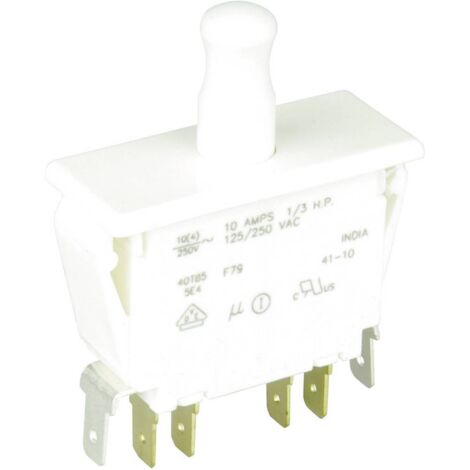 Aexit 5Pcs AC250V 125V 16mm SPST Momentary Verde Interruttore a pulsante rotondo ID: 191784