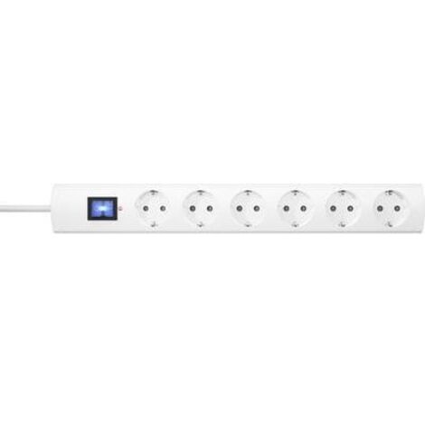 Presa Multipla CRST Da 8 Uscite Con Cavo 1,8 Mt 14AWG: Protezione 2100J, 1875W, Uso Pesante