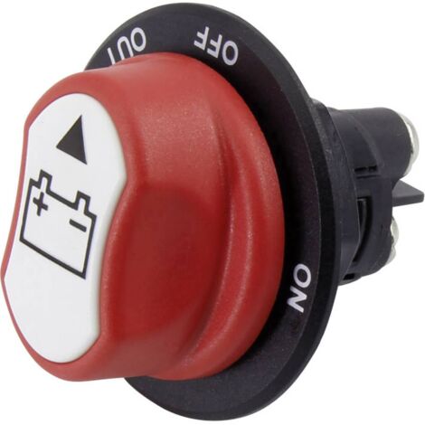 SCI INTERRUTTORE BATTERIA AUTO A23-6B 50 V/DC 50 A 1 X OFF/ON 1 PEZZO