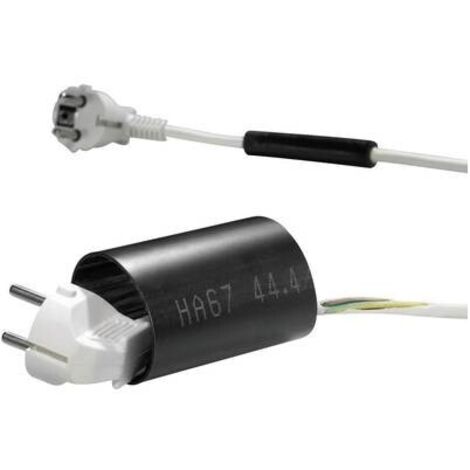 HellermannTyton 321-30300 Termoretraibile con colla Nero 50.80 mm 8.30 mm Restringimento:6:1 1.22 m (1/3)
