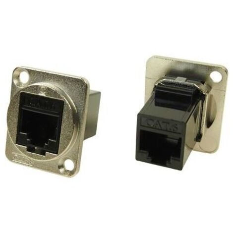 Adattatore USB 3.0 Femmina/Femmina Da Incasso Cliff CP30205N - Montaggio A Pannello - 4