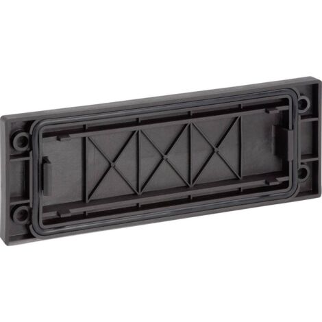 Icotek BPK 24 - RF A Piastra cieca Spessore piastra (max.) 1.5 mm Poliammide Nero 1 pz. (1/2)