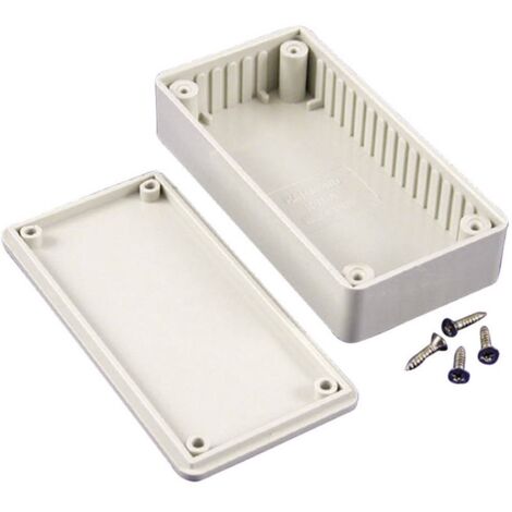 Hammond Electronics 1591DSGY Contenitore universale 150 x 80 x 50 ABS Grigio (RAL 7035) 1 pz. (1/2)