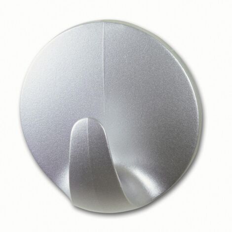 Tesa Powerstrips Hooks Small Round, Bianco-Piccolo