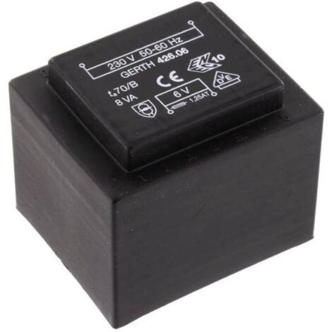 Gerth PTF421501 Trasformatore per PCB 1 x 230 V 1 x 15 V/AC 8 VA 533 mA (1/4)