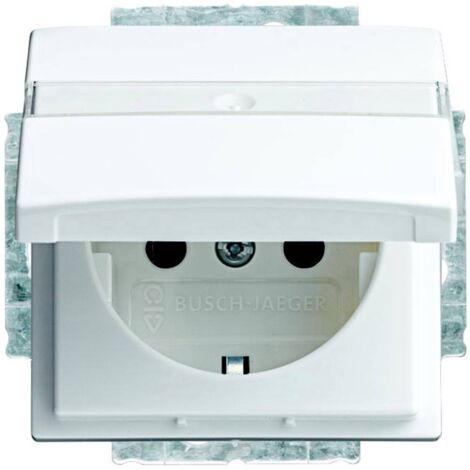 Siemens 5UB1907 DELTA i-system Presa Schuko 10/16A 250V con coperchio incernierato