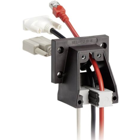Icotek KEL-FG B4 Guarnizione di tenuta per passacavi Ø (max.) 34 mm Poliammide Nero 1 pz. (1/2)
