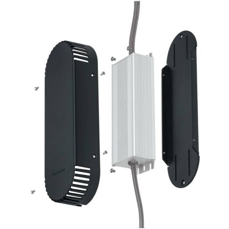 Paulmann 93904 Sistema d'illuminazione Plug&Shine Coperchio per trasformatore Nero (1/5)