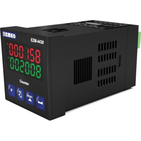 Contatore Digitale Industriale 6 Cifre Con Uscita Relè - LED Rosso, Ingresso 30KHz