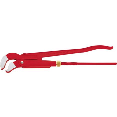 Pinza a T a forma di L Super S Lunghezza totale 645 mm, apertura 89 mm, per tubi da 3 pollici
