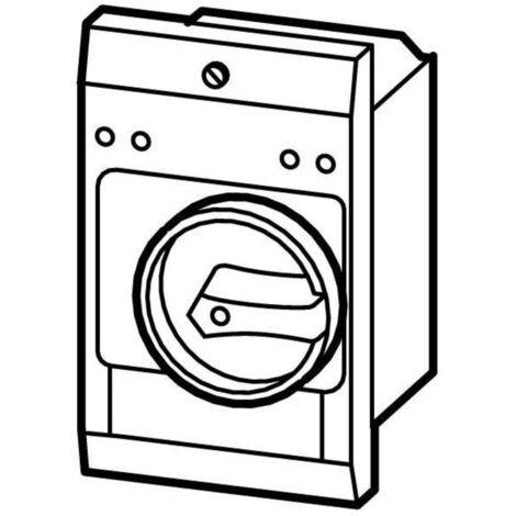 Eaton E-PKZ0-G 072907 Alloggiamento vuoto Incasso, con selettore rotativo (L x L x A) 80 x 85 x 129 mm Grigio, Nero 1 p (1/3)