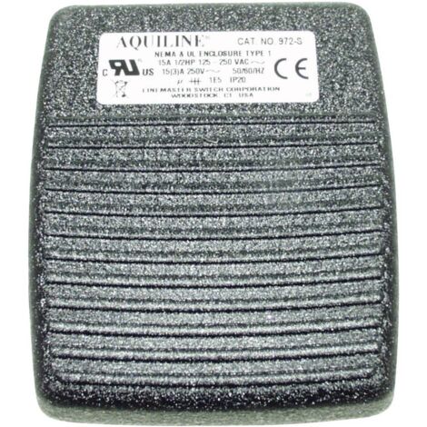 Honeywell 972-S Interruttore a pedale 250 V/AC 15 A 1 pedale 1 scambio IP20 1 pz. (1/2)