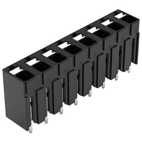 WAGO 2086-3108 Morsetto per PCB 1.50 mm² Numero Poli (num) 8 Nero 1 pz. (1/3)