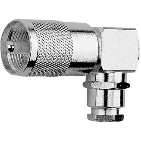 Telegärtner J01040B1201 J01040B1201 Connettore UHF Spina angolata 50 Ω 1 pz. (1/3)